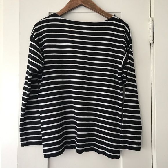 H&M Black and White Striped Top - Picture 3 of 5